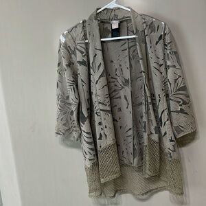 Chico size 0 lightweight cardigan